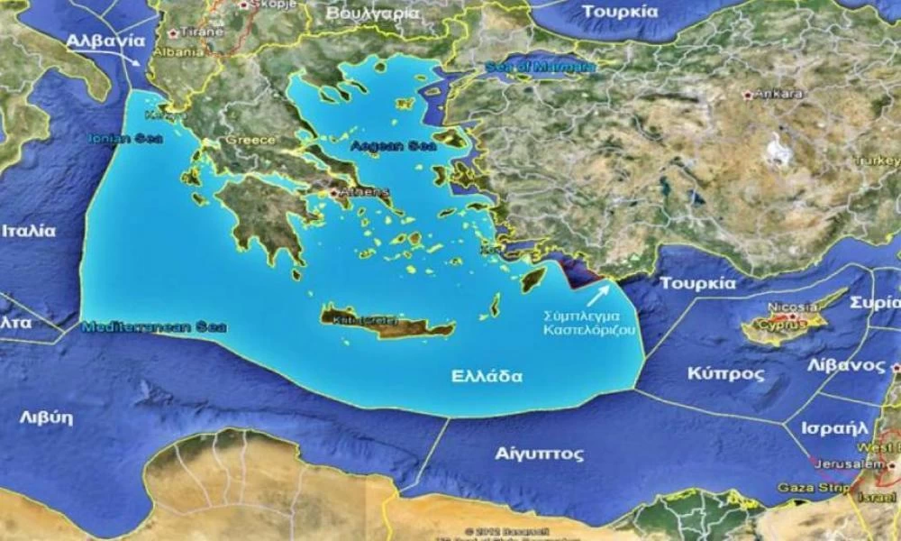 Σχέδιο Ερντογάν για να αποκόψει τη συνέχεια της Ελληνικής και Κυπριακής ΑΟΖ